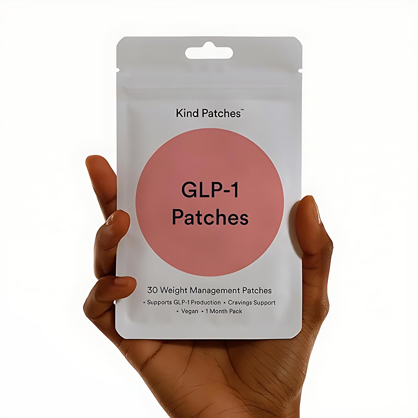 GLP-1 Patches with L Glutamine, Berberine, Chromium, Pomegranate and Cinnamon - 3 Pack, 90 Patches